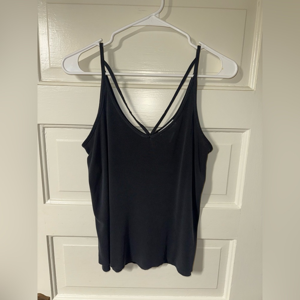 Madison Black Double-Strap Camisole